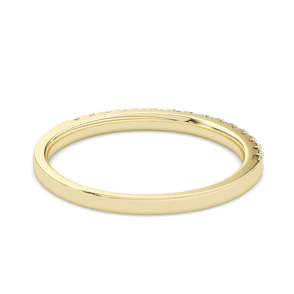 Brillantes Moissanite-Ewigkeitsband Im Runden Schnitt, Ehering Aus 14 Karat Weißgold, Jubiläums- Und Verlobungsring